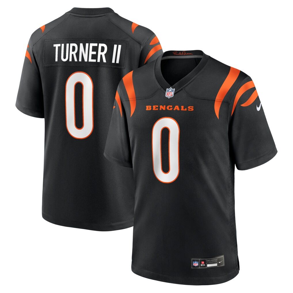 DJ Turner II Cincinnati Bengals Nike Team Game Jersey