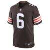 Dillon Gabriel Cleveland Browns Nike Team Game Jersey - Brown - Alt1