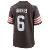 Dillon Gabriel Cleveland Browns Nike Team Game Jersey - Brown - Alt2