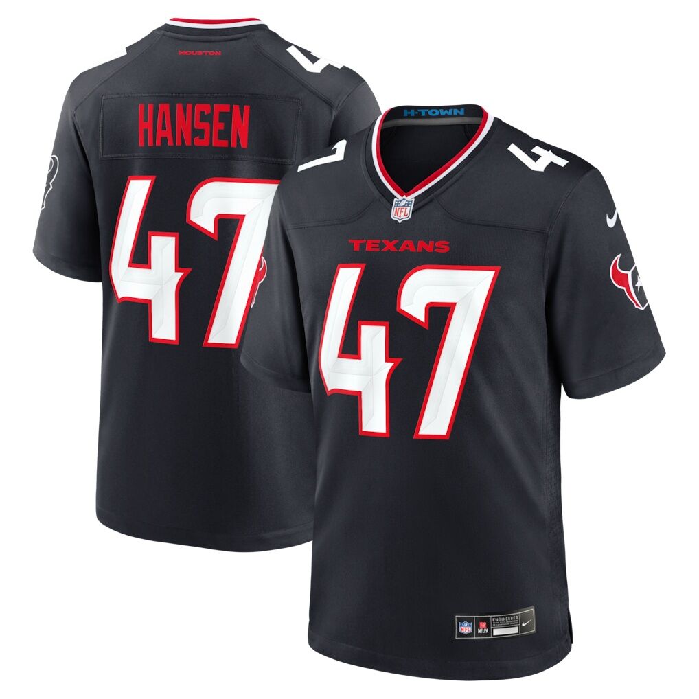 Louis Hansen Houston Texans Nike Team Game Jersey