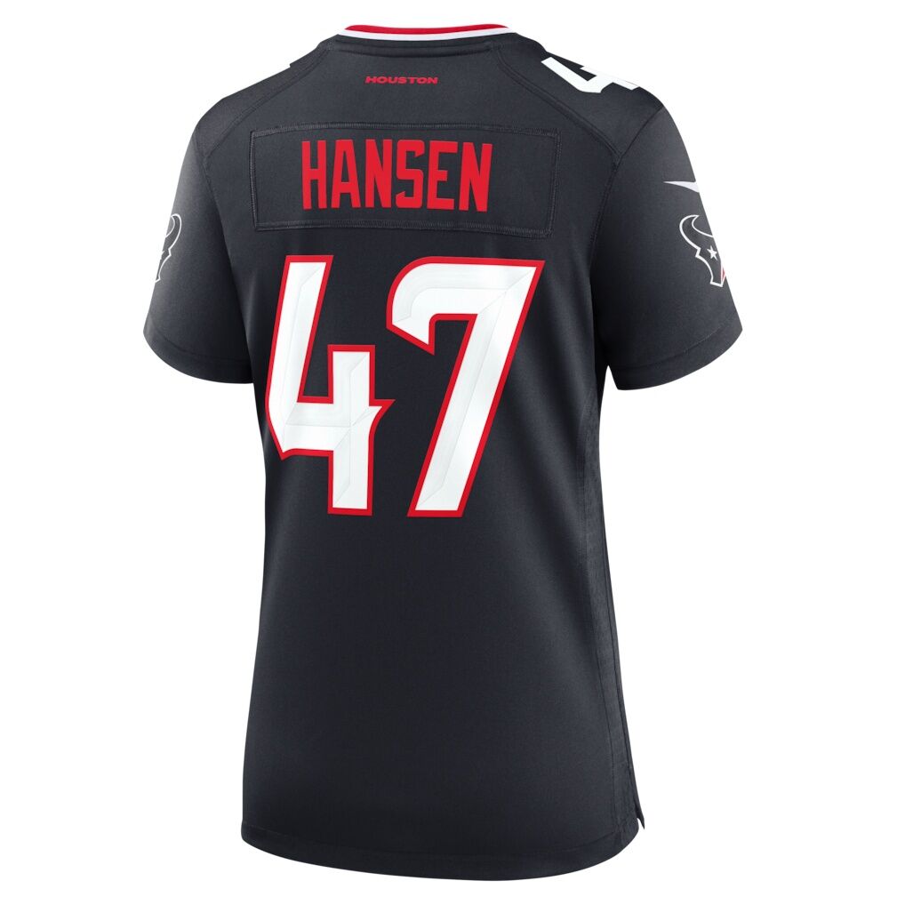 Louis Hansen Houston Texans Nike Women's Team Game Jersey