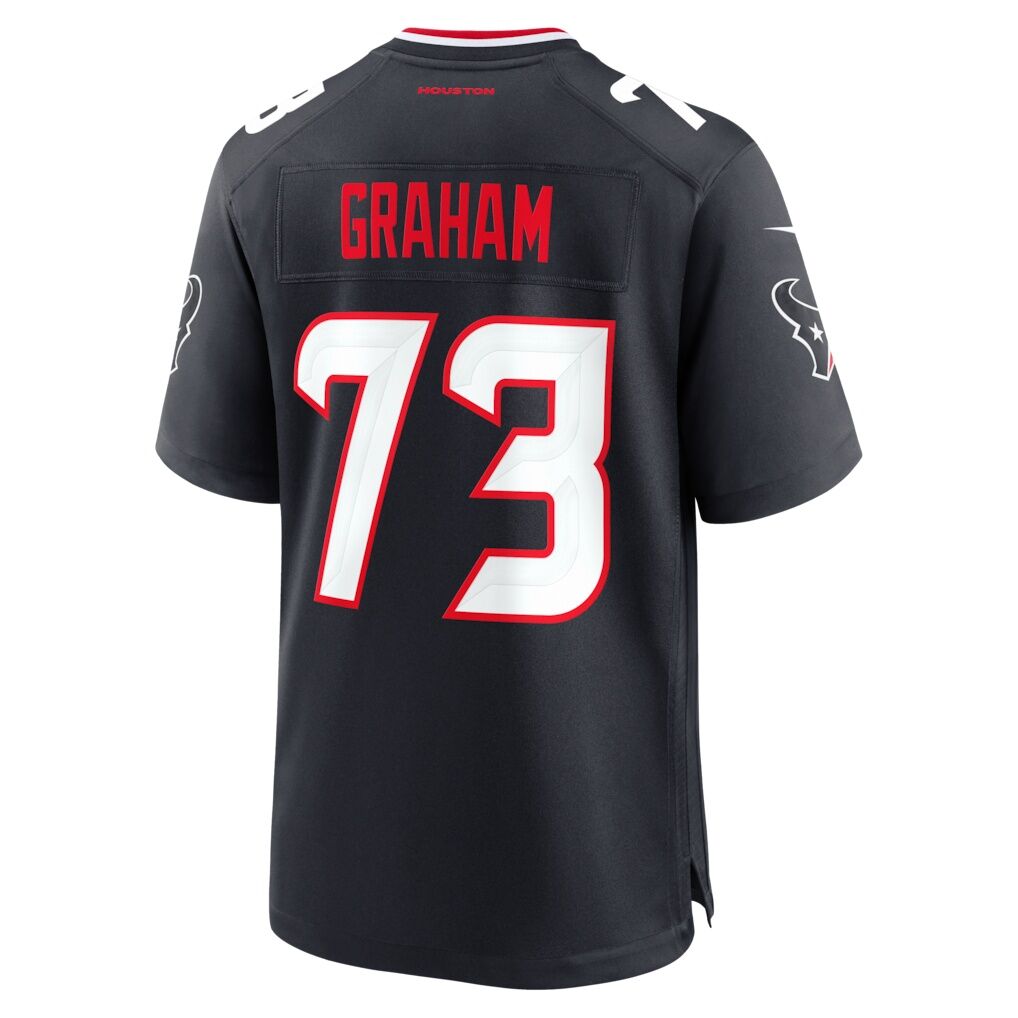 Derrick Graham Houston Texans Nike Team Game Jersey