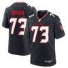 Derrick Graham Houston Texans Nike Team Game Jersey - Navy - Front View