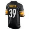 Malik Harrison Pittsburgh Steelers Nike Team Game Jersey - Black - Alt2