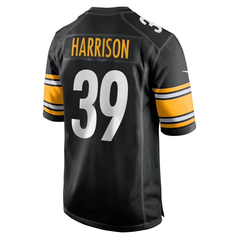 Malik Harrison Pittsburgh Steelers Nike Team Game Jersey