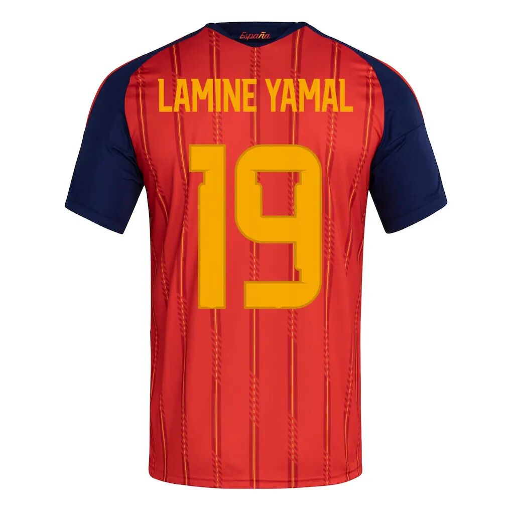 Lamine Yamal Spain National Team adidas 2026 FIFA World Cup Champions Replica Jersey