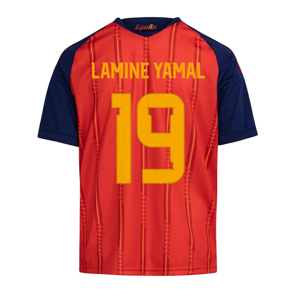Lamine Yamal Spain National Team adidas Youth 2026 FIFA World Cup Champions Replica Jersey