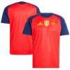 Spain National Team adidas 2026 FIFA World Cup Champions Replica Jersey - Red - Front View