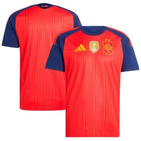 Spain National Team adidas 2026 FIFA World Cup Champions Replica Jersey