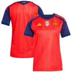 Spain National Team adidas Women's 2026 FIFA World Cup Champions Replica Jersey