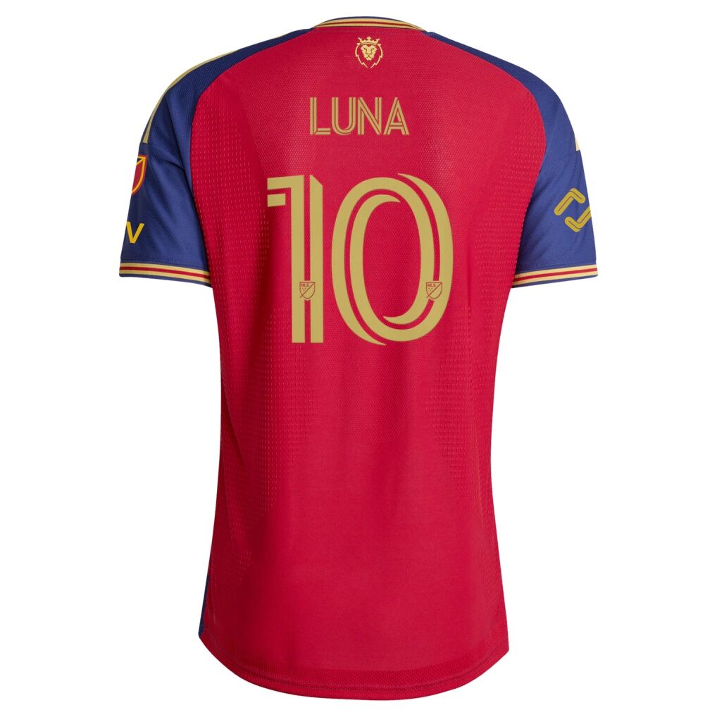 Diego Luna Real Salt Lake adidas 2026 The Switchback Primary On-Field Authentic Patch Jersey