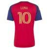 Diego Luna Real Salt Lake adidas 2026 The Switchback Replica Jersey - Red - Detail View