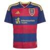 Diego Luna Real Salt Lake adidas Youth 2026 The Switchback Replica Jersey - Red - Side View