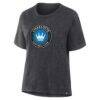 Charlotte FC Women's Essential T-Shirt - Charcoal - Side View