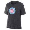 Chicago Fire Women's Essential T-Shirt - Charcoal - Side View