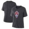 Colorado Rapids Women's Essential T-Shirt - Charcoal - Front View