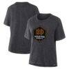Houston Dynamo FC Women's Essential T-Shirt - Charcoal - Front View