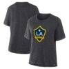 LA Galaxy Women's Essential T-Shirt - Charcoal - Front View