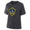 LA Galaxy Women's Essential T-Shirt - Charcoal - Side View