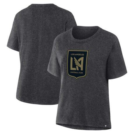 LAFC Women's Essential T-Shirt - Charcoal - Front View