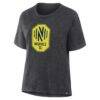 Nashville SC Women's Essential T-Shirt - Charcoal - Side View