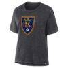 Real Salt Lake Women's Essential T-Shirt - Charcoal - Side View