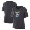 San Diego FC Women's Essential T-Shirt - Charcoal - Front View