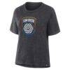 San Diego FC Women's Essential T-Shirt - Charcoal - Side View