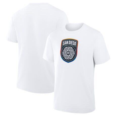 San Diego FC Essential T-Shirt - White - Front View