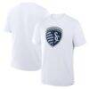 Sporting Kansas City Essential T-Shirt - White - Front View