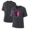 St. Louis CITY SC Women's Essential T-Shirt - Charcoal - Front View