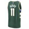 Tyler Herro Milwaukee Bucks Fashion7 Youth Fast Break Replica Jersey - Hunter Green - - Detail View