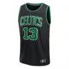 Paul George Boston Celtics Fashion7 Youth Fast Break Replica Jersey - Black - - Side View