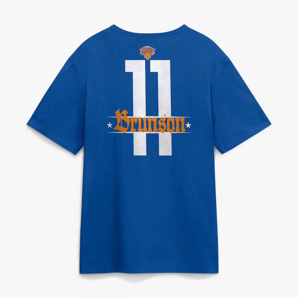 Jalen Brunson New York Knicks Namesake T-Shirt - Royal