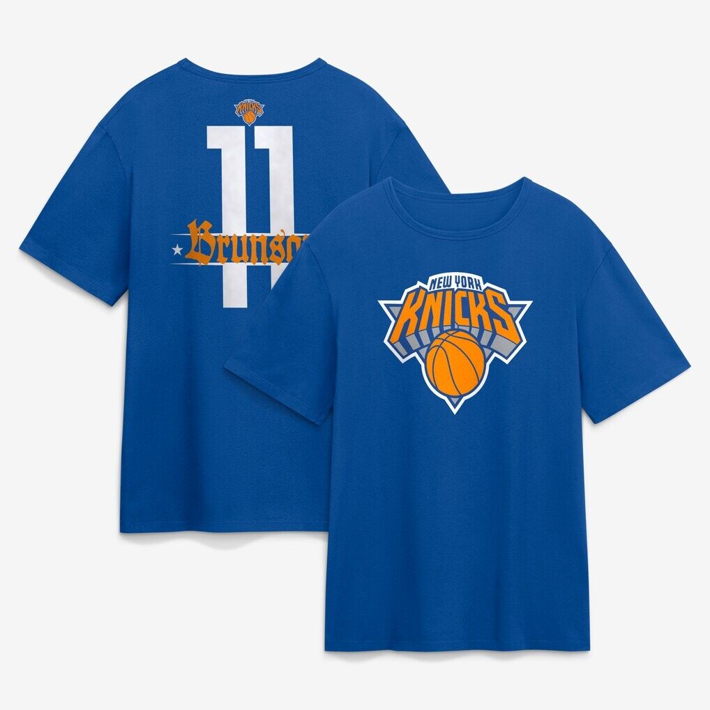 Jalen Brunson New York Knicks Namesake T-Shirt - Royal