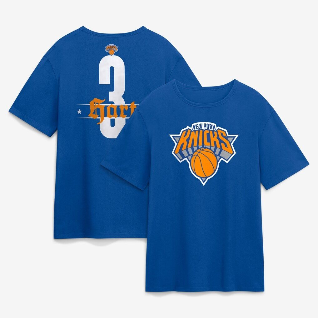 Josh Hart New York Knicks Namesake T-Shirt - Royal