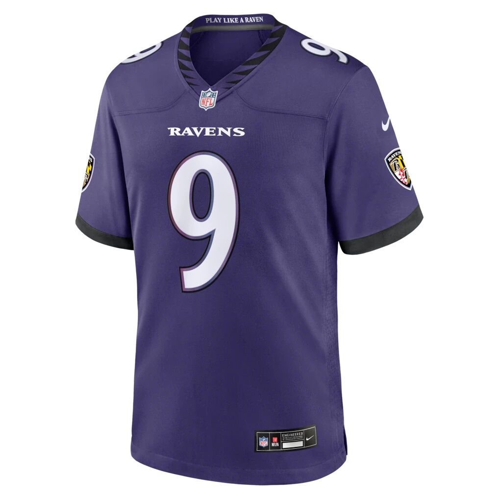 Zion Young Baltimore Ravens Nike Team Game Jersey