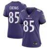 Josh Cuevas Baltimore Ravens Nike Women's Team Game Jersey - Purple - Front View