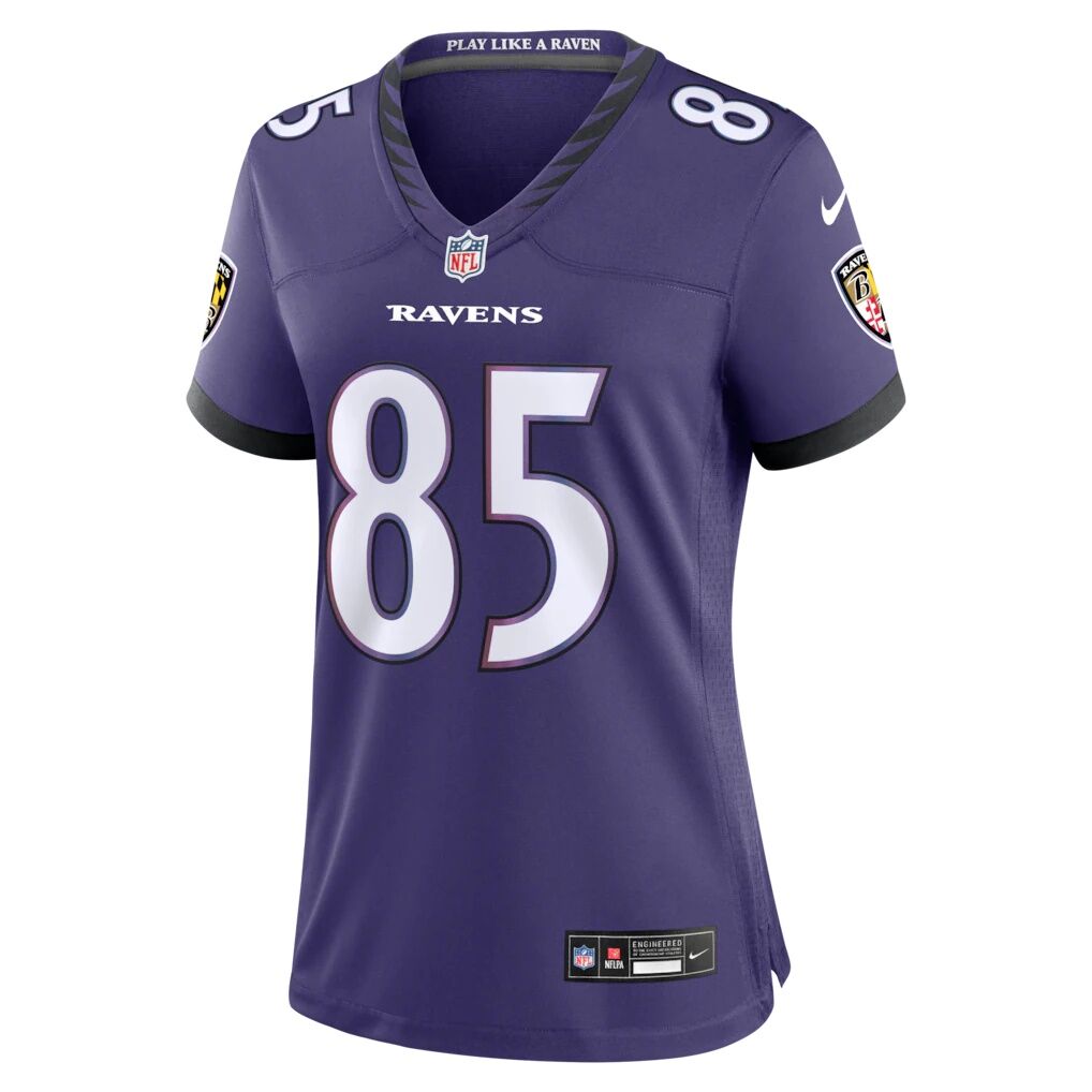 Josh Cuevas Baltimore Ravens Nike Women's Team Game Jersey