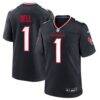 Tank Dell Houston Texans Nike Team Game Jersey - Navy - Front View