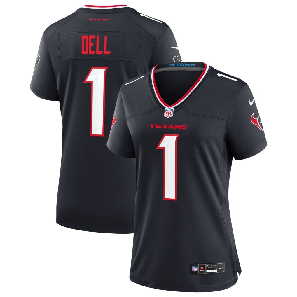 Tank Dell Houston Texans Nike Women's Team Game Jersey