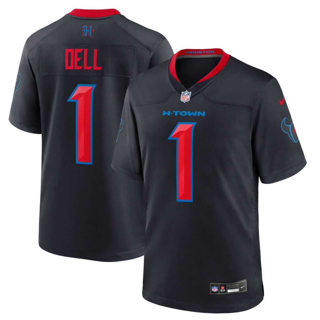 Tank Dell Houston Texans Nike Alternate Game Jersey