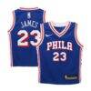 LeBron James Philadelphia 76ers Nike Preschool Swingman Swingman Jersey - Royal - - Front View