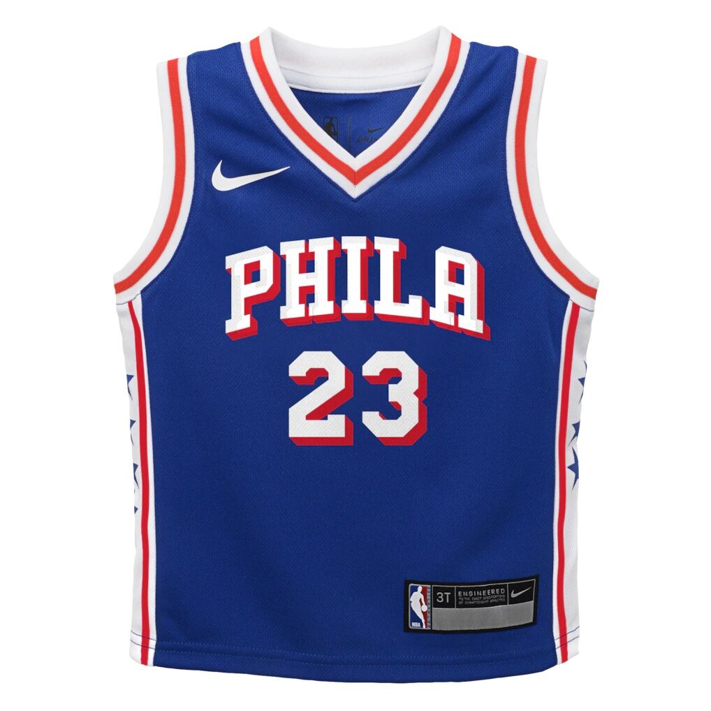 LeBron James Philadelphia 76ers Nike Preschool Swingman Swingman Jersey - Royal - Icon Edition