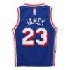 LeBron James Philadelphia 76ers Nike Toddler Swingman Swingman Jersey - Royal - - Detail View