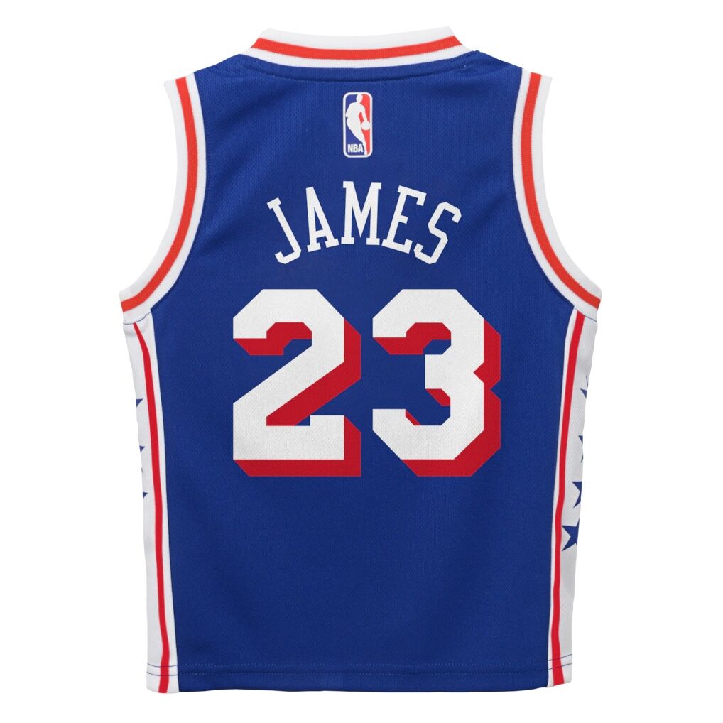 LeBron James Philadelphia 76ers Nike Toddler Swingman Swingman Jersey - Royal - Icon Edition