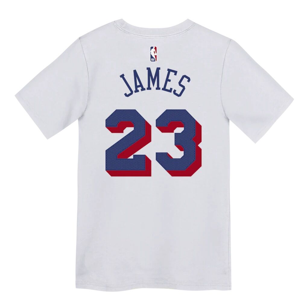 LeBron James Philadelphia 76ers Nike Preschool Association Name & Number T-Shirt