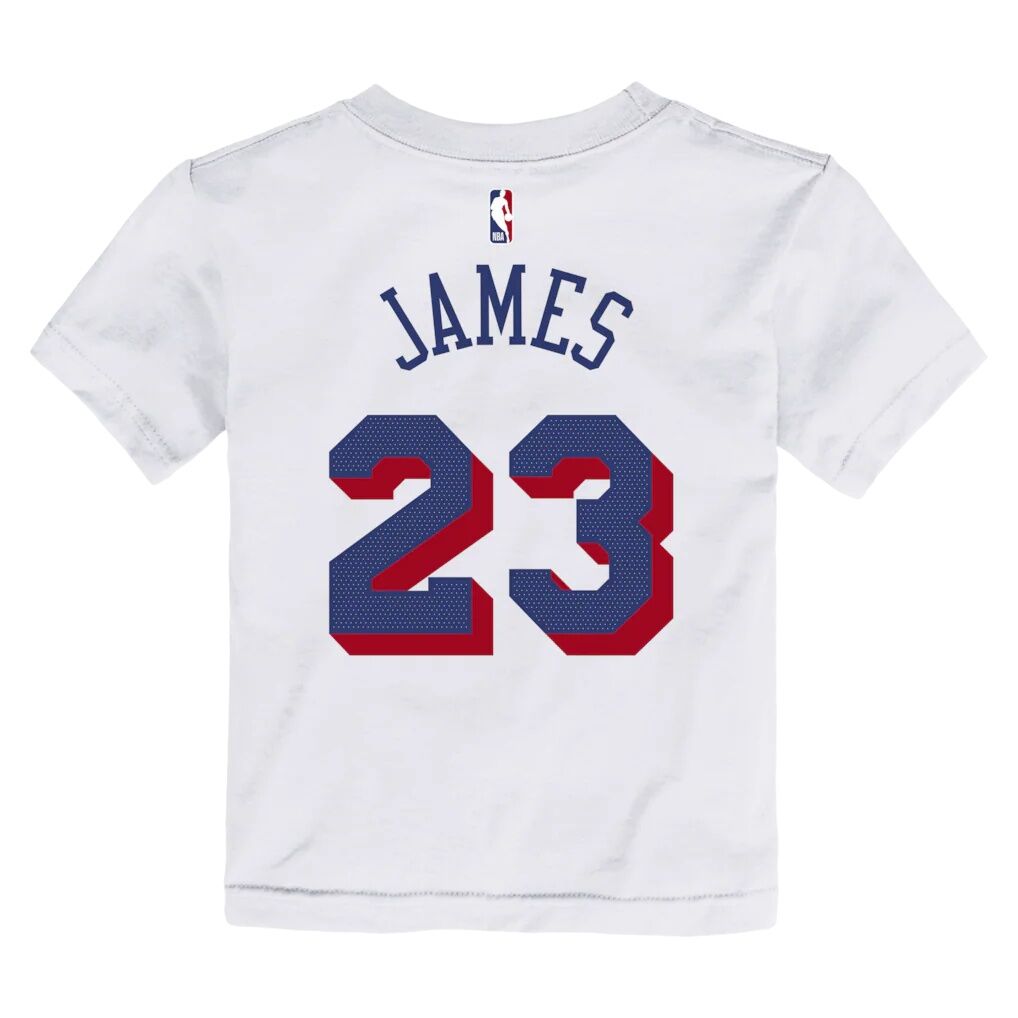 LeBron James Philadelphia 76ers Nike Toddler Association Name & Number T-Shirt