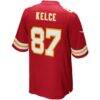 Travis Kelce Kansas City Chiefs Nike Youth Game Jersey - Red - Detail View