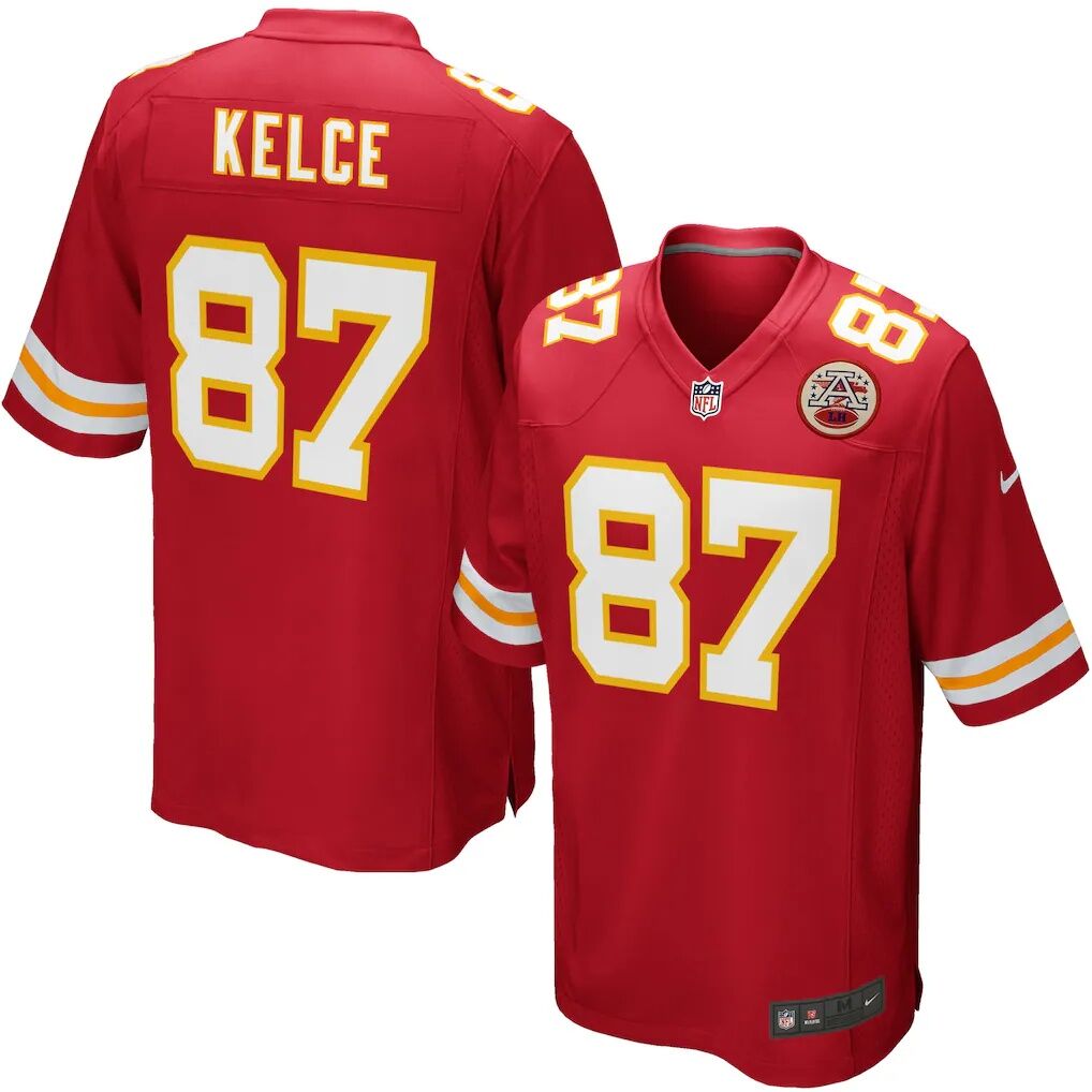 Travis Kelce Kansas City Chiefs Nike Youth Game Jersey